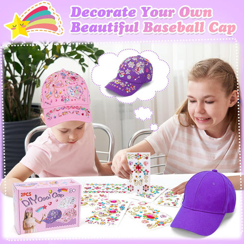 Toys for Girls- Crafts for Kids 6-8-10-7 Year Old Girl Gifts Cap Toys